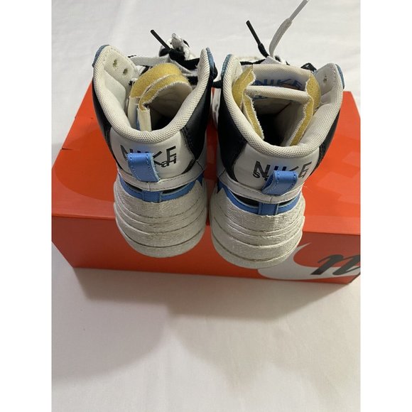 Pre-Owned Mens Size 5.5 Black Blue Nike Blazer Mid / Sacai Basketball Shoes main image 9
